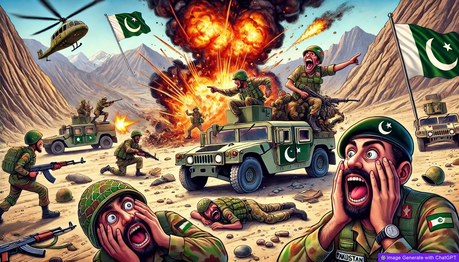BLA attack Pakistan Army