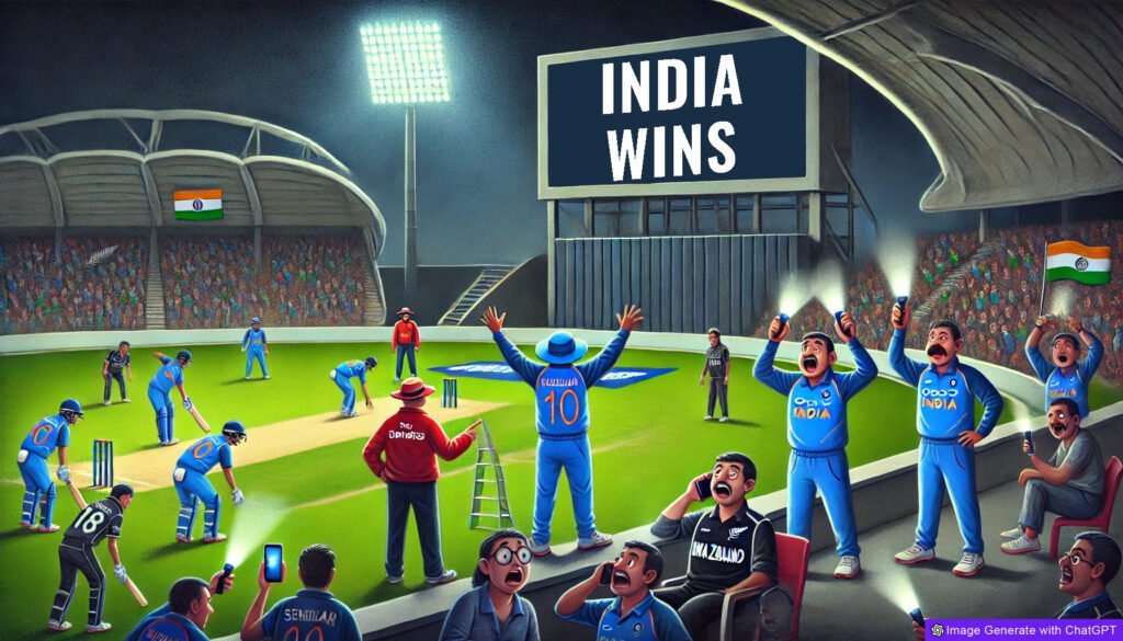 India vs New Zealand Cricket Match